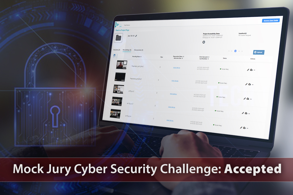 Mock Jury Cyber Security Challenge: Accepted